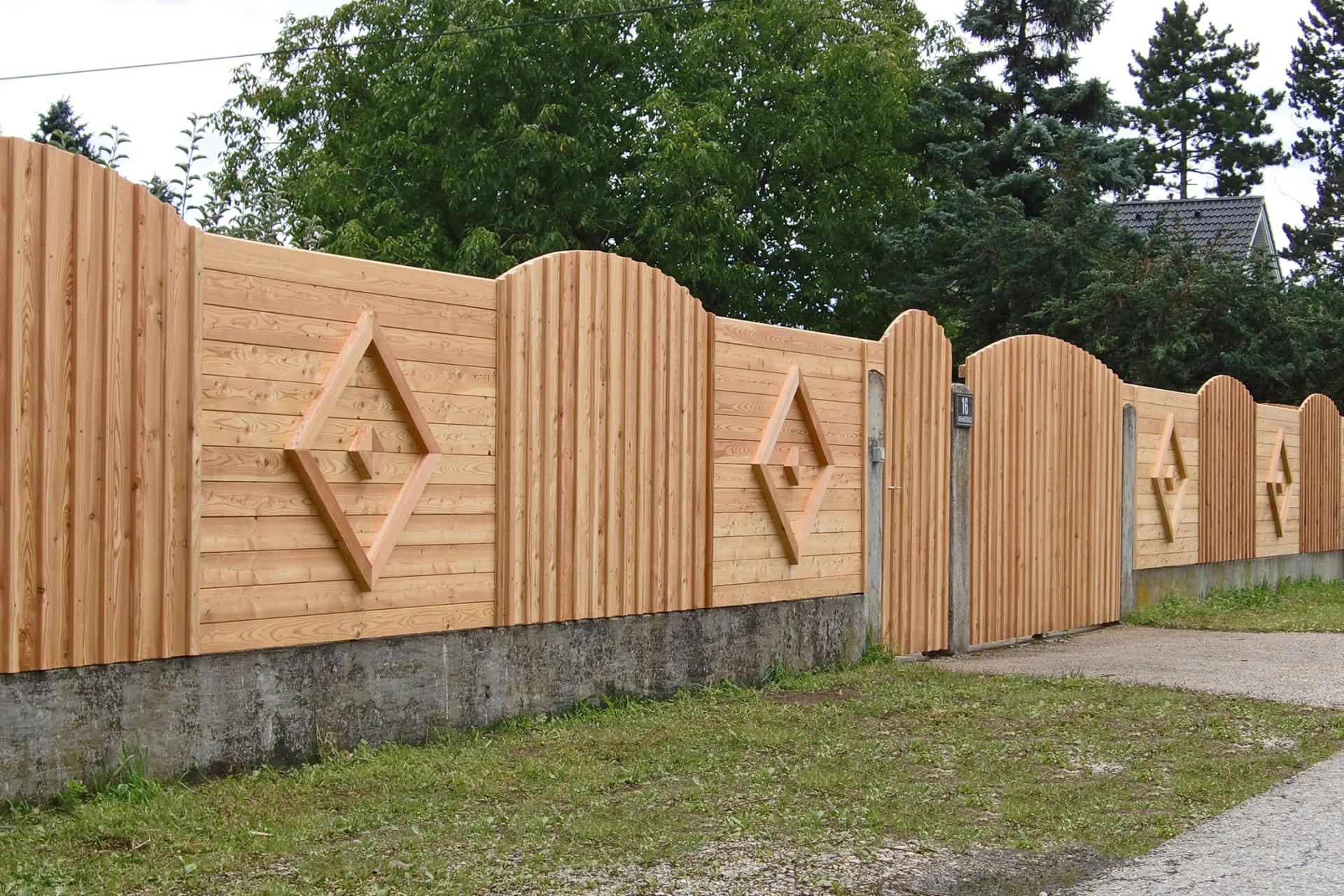 Sichtschutz von Silberholz