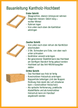 Bauanleitung für Hochbeete von Silberholz